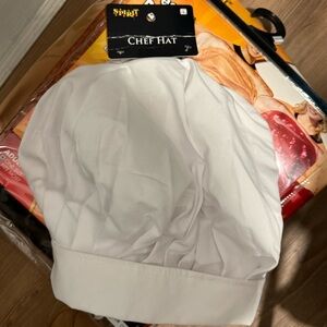 Spirit Halloween White Culinary Hat